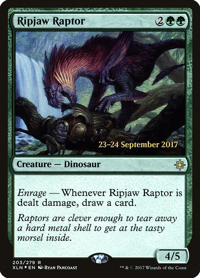 Ripjaw Raptor [Ixalan Prerelease Promos] | Card Merchant Takapuna
