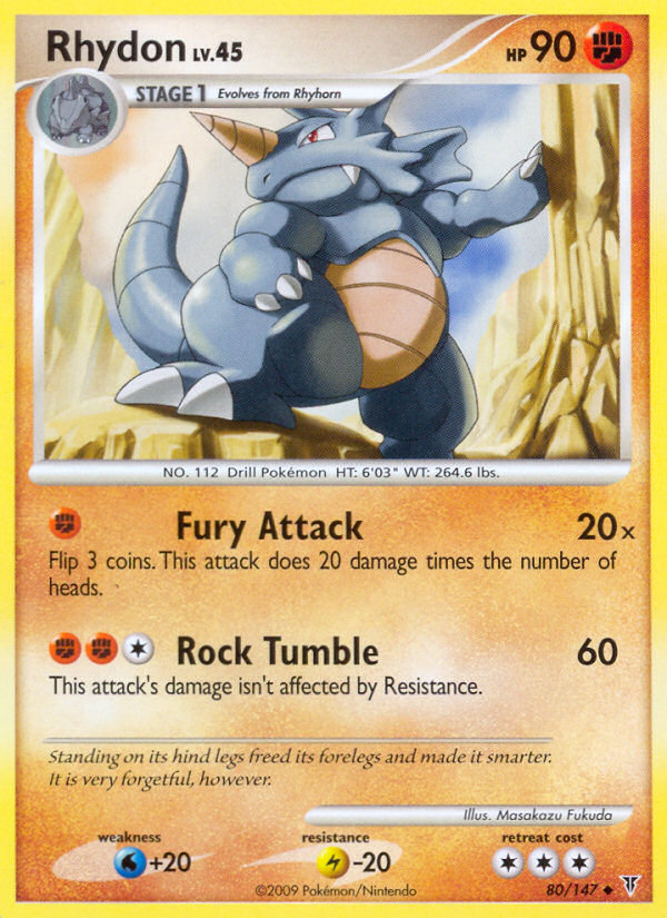 Rhydon (80/147) [Platinum: Supreme Victors] | Card Merchant Takapuna