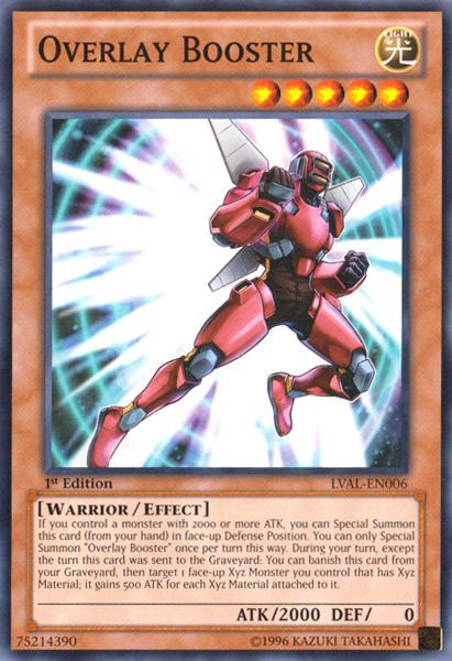 Overlay Booster [LVAL-EN006] Common | Card Merchant Takapuna