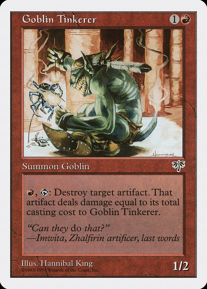 Goblin Tinkerer [Anthologies] | Card Merchant Takapuna