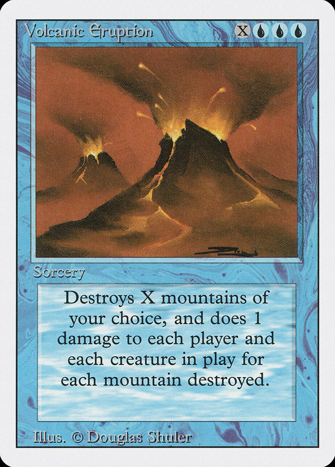 Volcanic Eruption [Revised Edition] | Card Merchant Takapuna