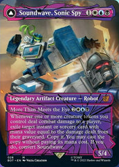 Soundwave, Sonic Spy // Soundwave, Superior Captain (Shattered Glass) [Transformers] | Card Merchant Takapuna