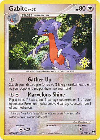 Gabite (48/123) [Countdown Calendar Promos] | Card Merchant Takapuna