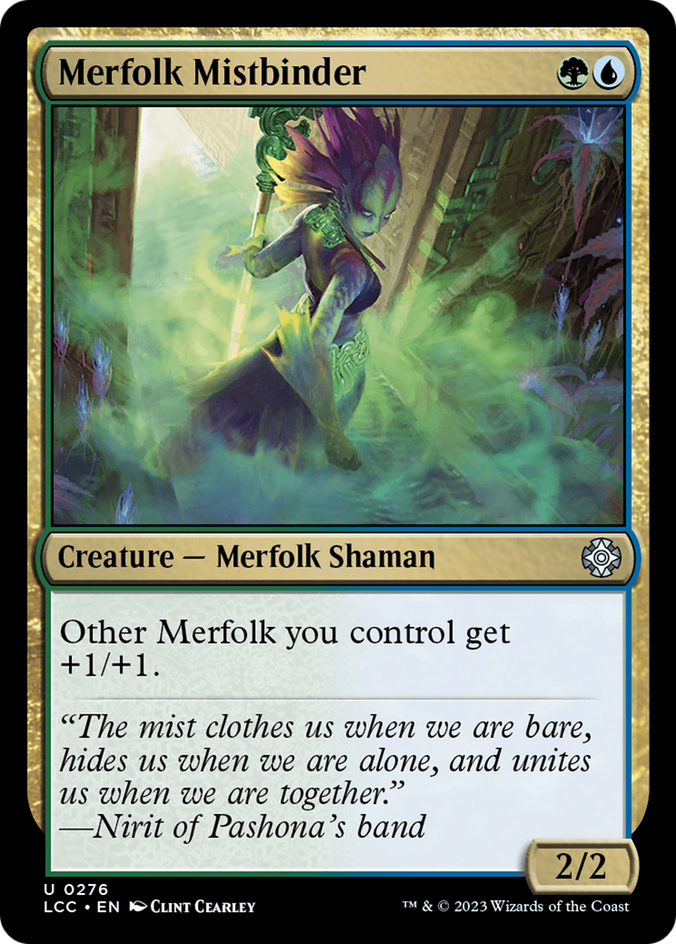 Merfolk Mistbinder [The Lost Caverns of Ixalan Commander] | Card Merchant Takapuna