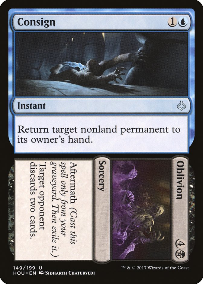 Consign // Oblivion [Hour of Devastation] | Card Merchant Takapuna