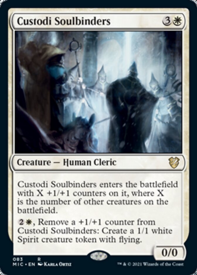 Custodi Soulbinders [Innistrad: Midnight Hunt Commander] | Card Merchant Takapuna