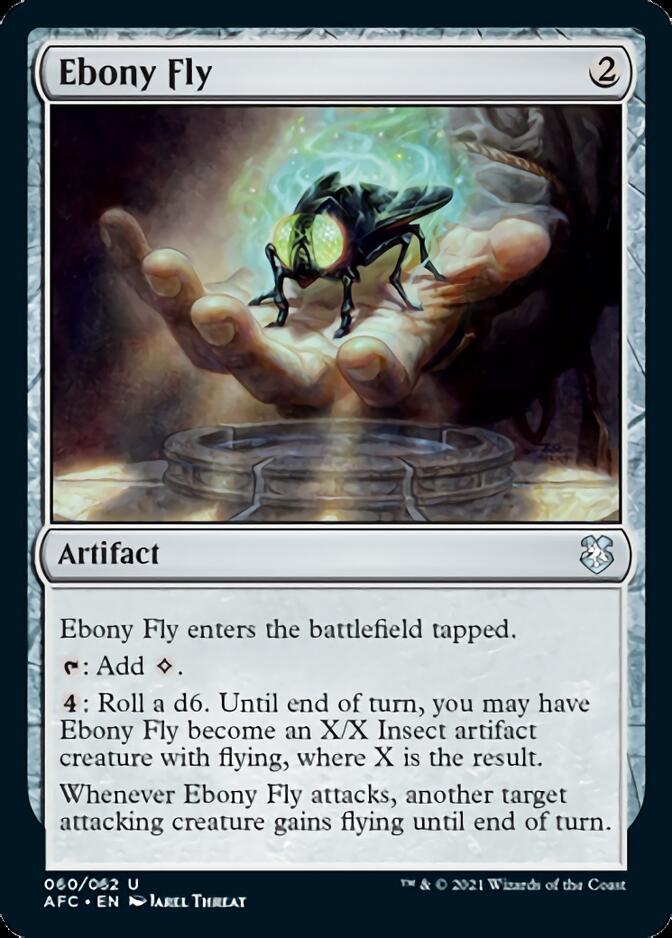 Ebony Fly [Dungeons & Dragons: Adventures in the Forgotten Realms Commander] | Card Merchant Takapuna