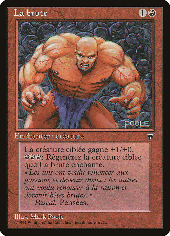 The Brute (French) - "La Brute" [Renaissance] | Card Merchant Takapuna