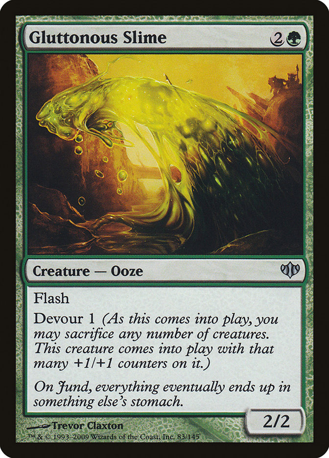 Gluttonous Slime [Conflux] | Card Merchant Takapuna