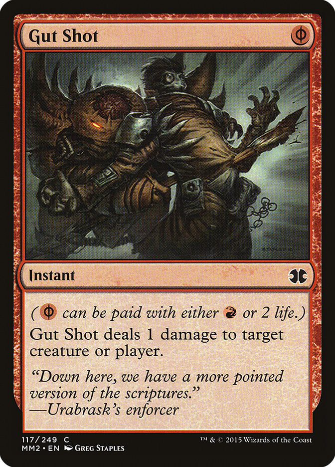 Gut Shot [Modern Masters 2015] | Card Merchant Takapuna