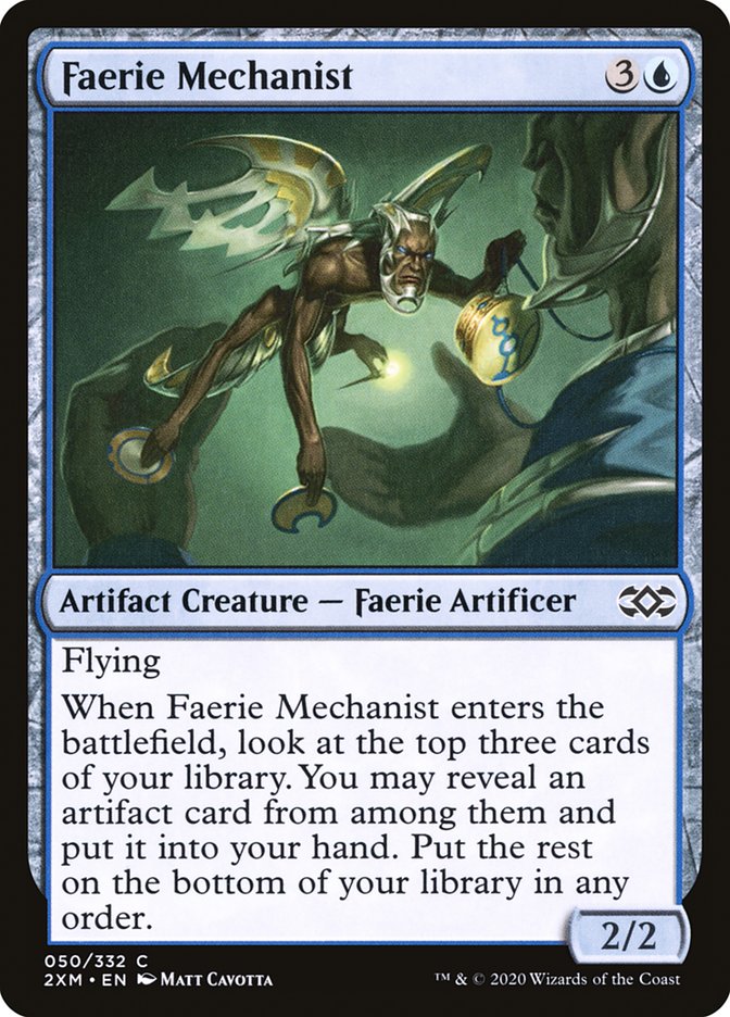 Faerie Mechanist [Double Masters] | Card Merchant Takapuna