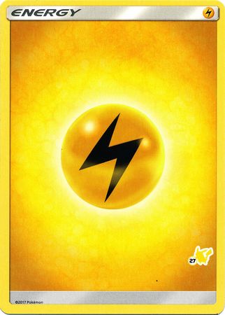 Lightning Energy (Pikachu Stamp #27) [Battle Academy 2020] | Card Merchant Takapuna
