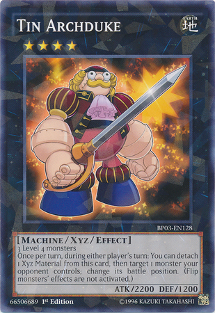 Tin Archduke [BP03-EN128] Shatterfoil Rare | Card Merchant Takapuna