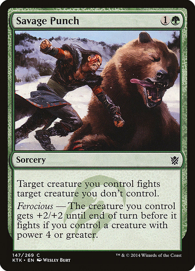 Savage Punch [Khans of Tarkir] | Card Merchant Takapuna