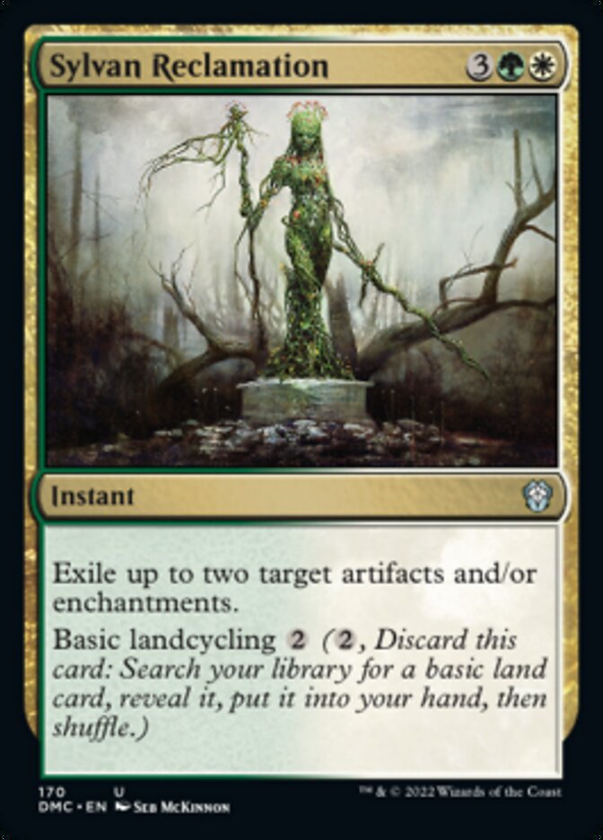 Sylvan Reclamation [Dominaria United Commander] | Card Merchant Takapuna