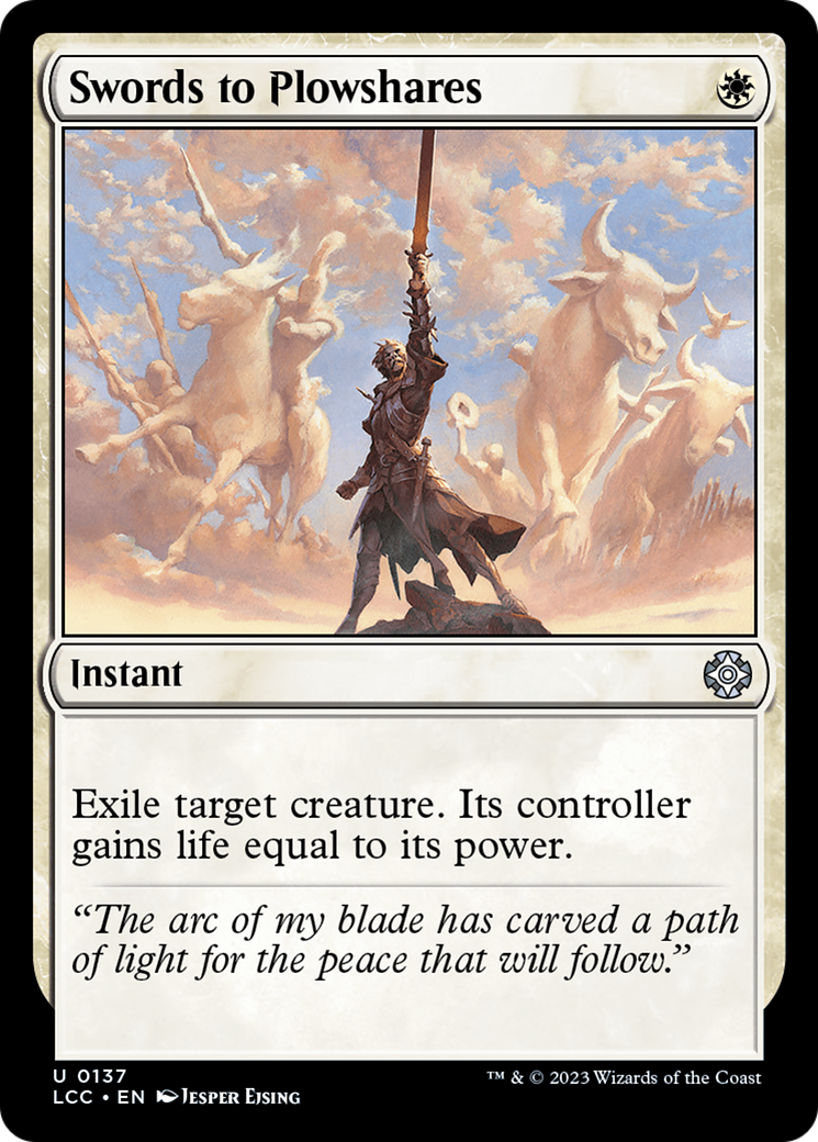 Swords to Plowshares [The Lost Caverns of Ixalan Commander] | Card Merchant Takapuna