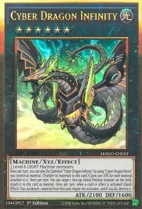 Cyber Dragon Infinity (Alternate Art) [MAGO-EN033] Gold Rare | Card Merchant Takapuna