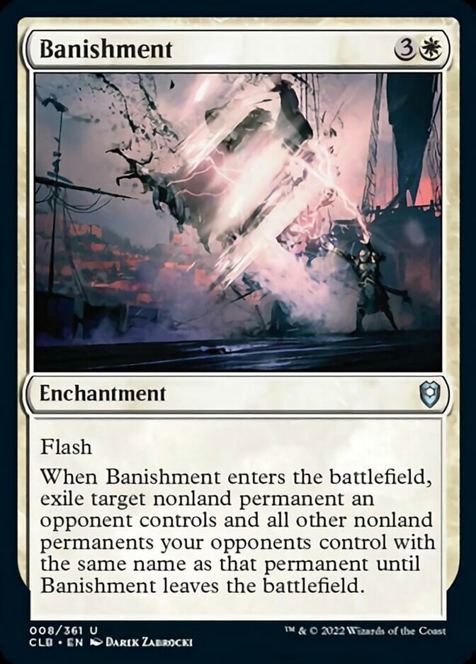 Banishment [Commander Legends: Battle for Baldur's Gate] | Card Merchant Takapuna