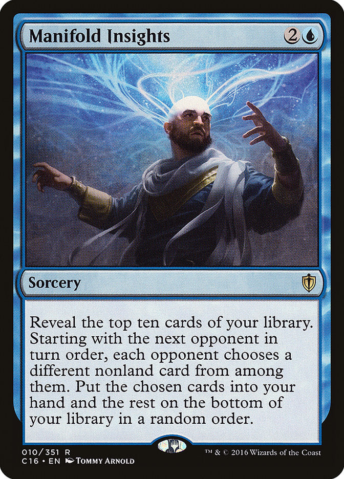 Manifold Insights [Commander 2016] | Card Merchant Takapuna