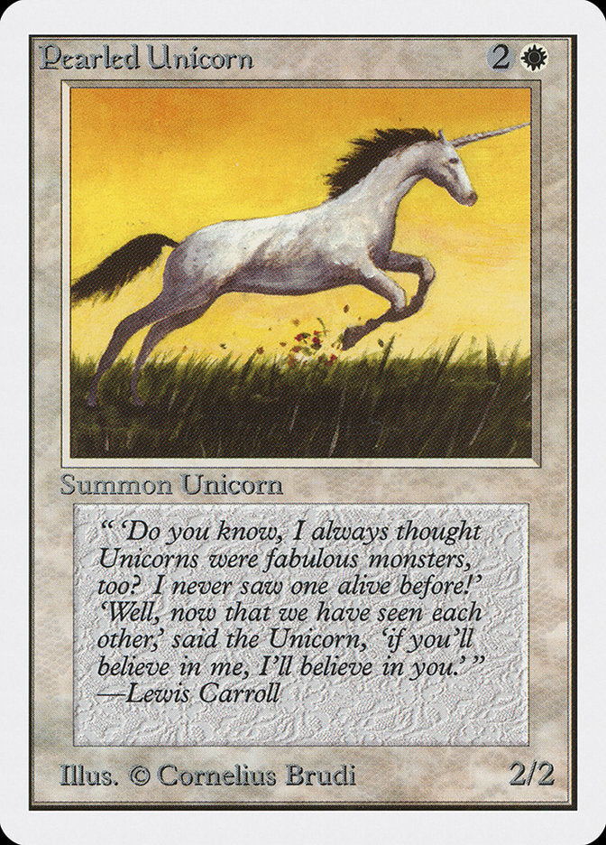 Pearled Unicorn [Unlimited Edition] | Card Merchant Takapuna