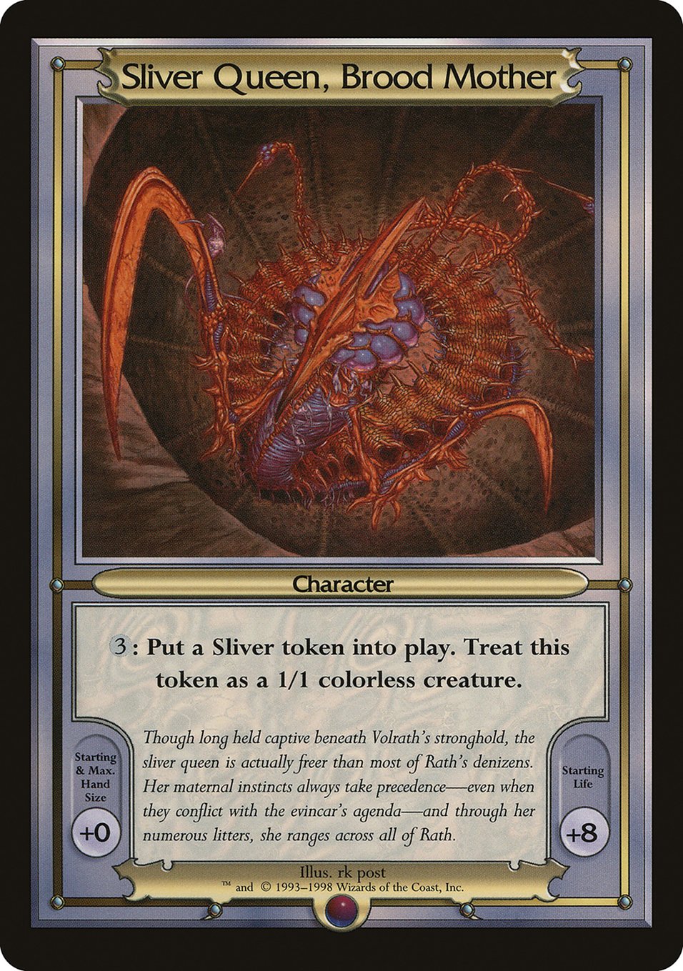 Sliver Queen, Brood Mother [Vanguard Series] | Card Merchant Takapuna