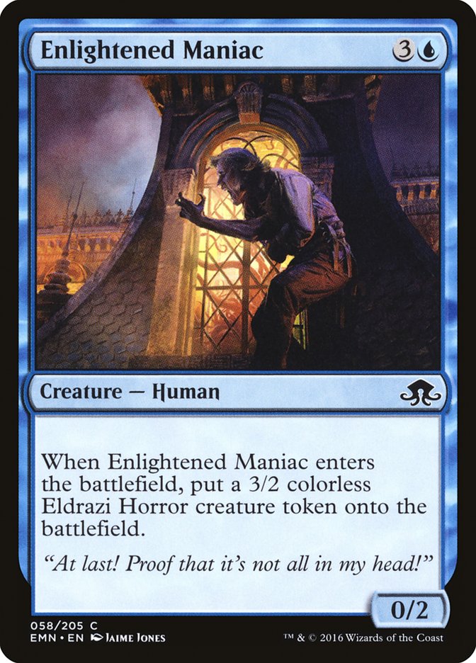 Enlightened Maniac [Eldritch Moon] | Card Merchant Takapuna