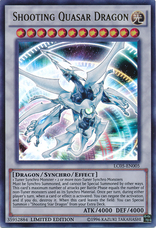 Shooting Quasar Dragon [LC05-EN005] Ultra Rare | Card Merchant Takapuna