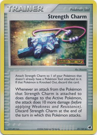 Strength Charm (81/101) (Stamped) [EX: Dragon Frontiers] | Card Merchant Takapuna