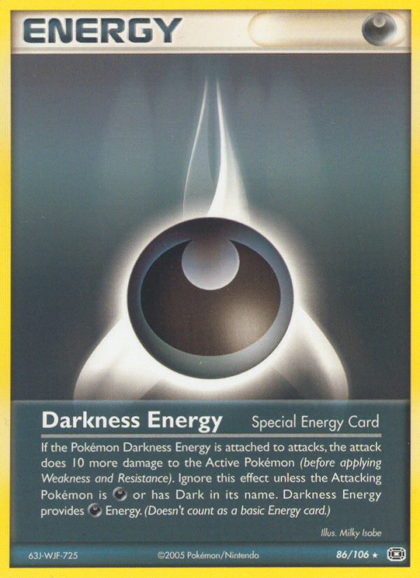 Darkness Energy (86/106) [EX: Emerald] | Card Merchant Takapuna