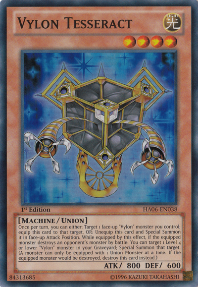 Vylon Tesseract [HA06-EN038] Super Rare | Card Merchant Takapuna