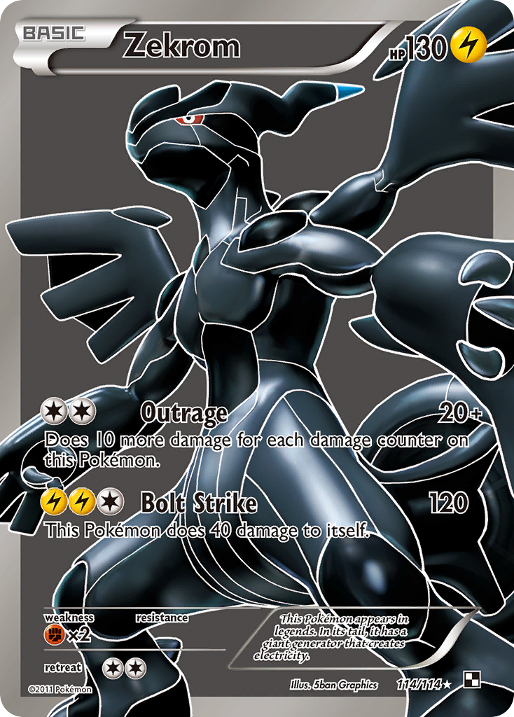 Zekrom (114/114) [Black & White: Base Set] | Card Merchant Takapuna