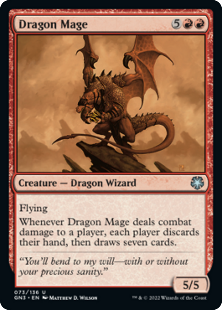 Dragon Mage [Game Night: Free-for-All] | Card Merchant Takapuna