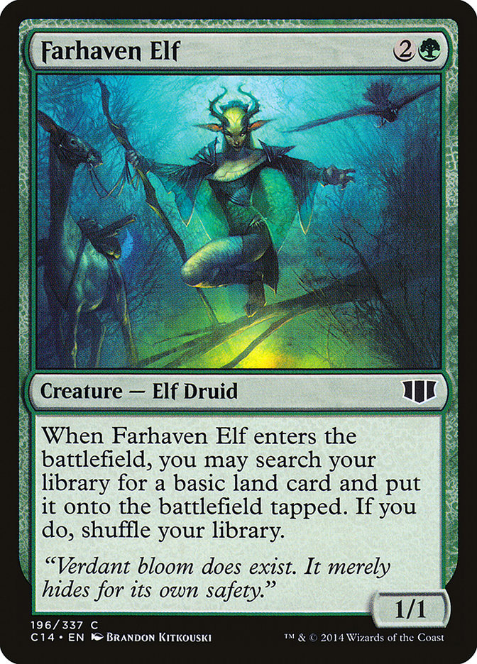 Farhaven Elf [Commander 2014] | Card Merchant Takapuna