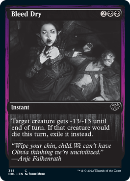 Bleed Dry [Innistrad: Double Feature] | Card Merchant Takapuna