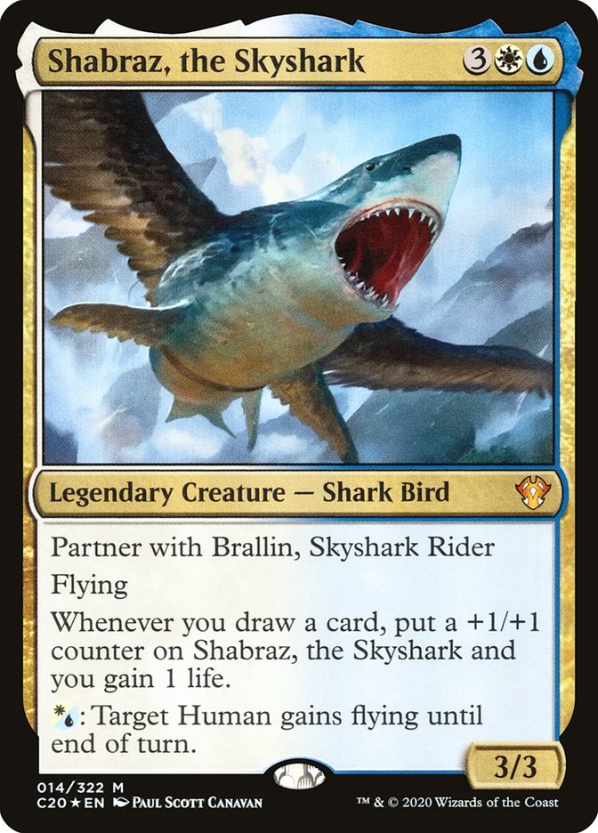 Shabraz, the Skyshark [Commander 2020] | Card Merchant Takapuna