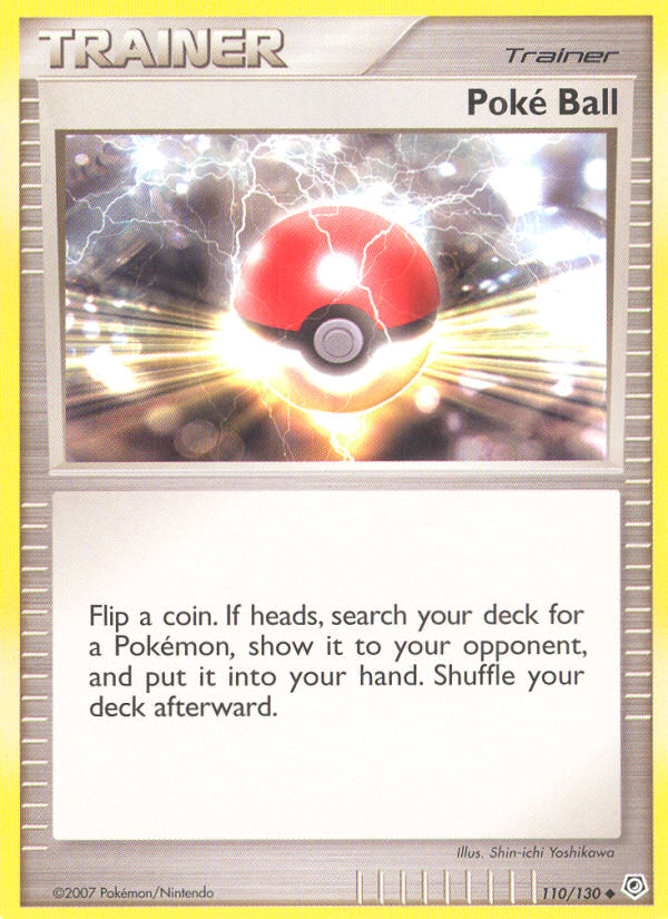 Poke Ball (110/130) [Diamond & Pearl: Base Set] | Card Merchant Takapuna