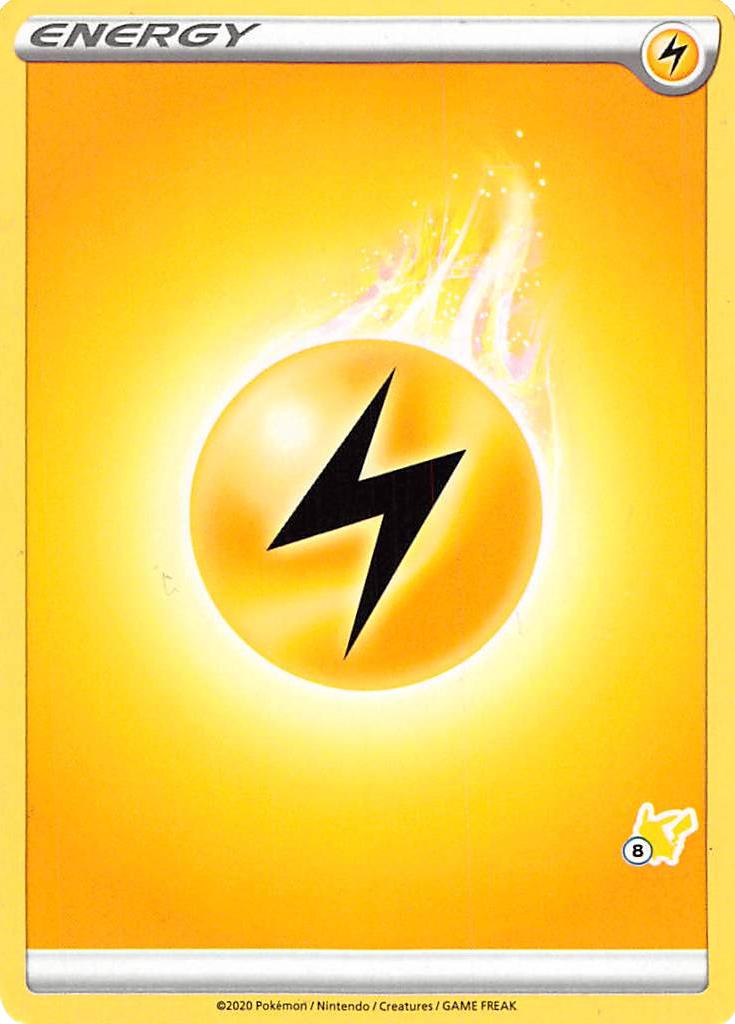 Lightning Energy (Pikachu Stamp #8) [Battle Academy 2022] | Card Merchant Takapuna