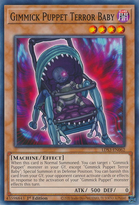 Gimmick Puppet Terror Baby [LDS3-EN062] Common | Card Merchant Takapuna