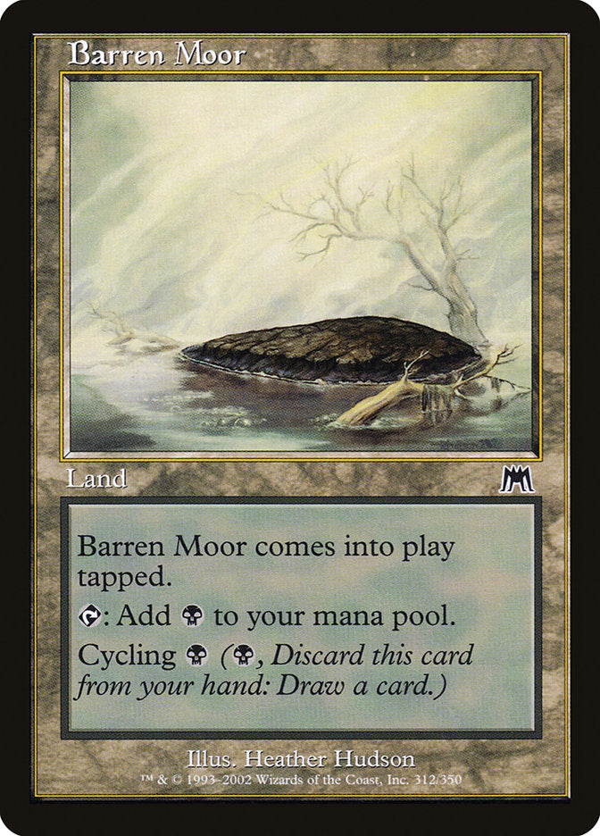 Barren Moor [Onslaught] | Card Merchant Takapuna