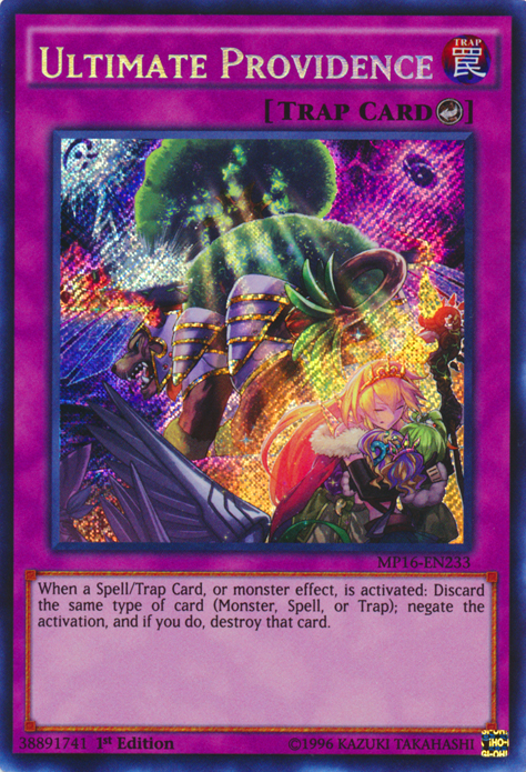 Ultimate Providence [MP16-EN233] Secret Rare | Card Merchant Takapuna