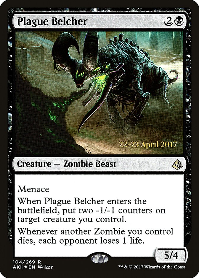 Plague Belcher [Amonkhet Prerelease Promos] | Card Merchant Takapuna