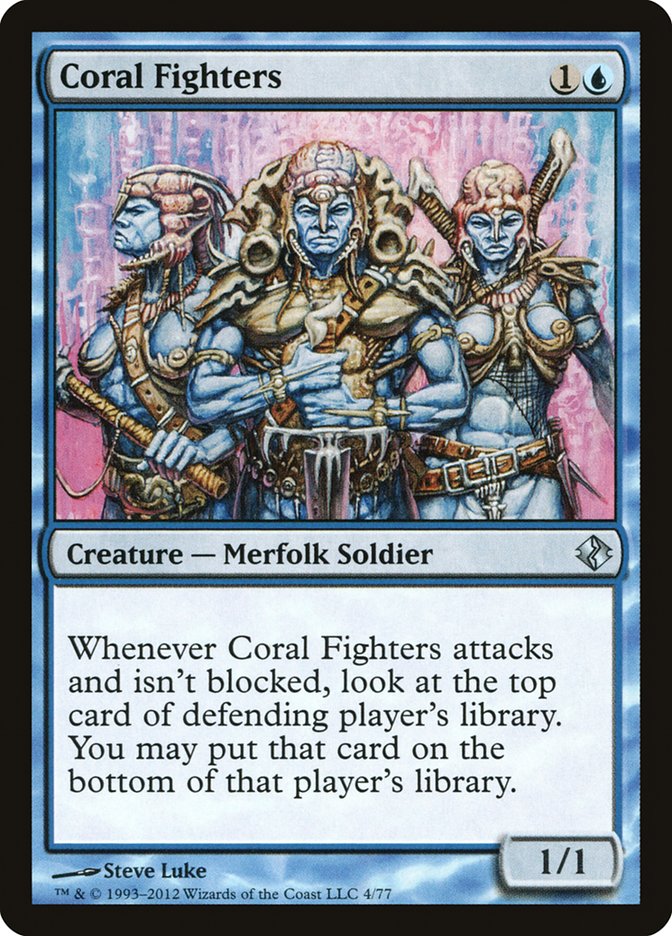 Coral Fighters [Duel Decks: Venser vs. Koth] | Card Merchant Takapuna