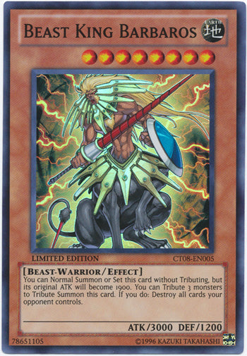 Beast King Barbaros [CT08-EN005] Super Rare | Card Merchant Takapuna