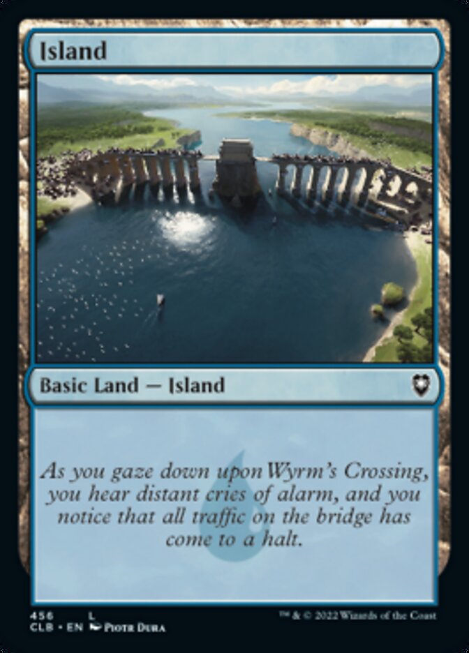 Island (456) [Commander Legends: Battle for Baldur's Gate] | Card Merchant Takapuna