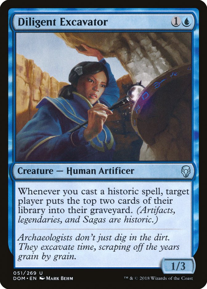 Diligent Excavator [Dominaria] | Card Merchant Takapuna