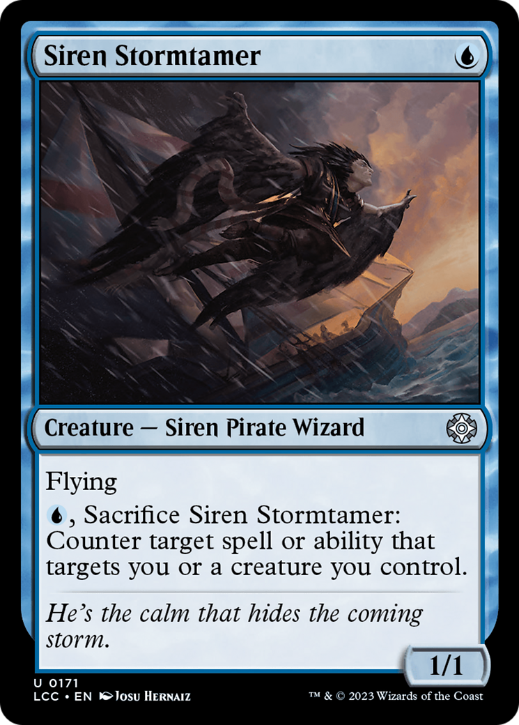 Siren Stormtamer [The Lost Caverns of Ixalan Commander] | Card Merchant Takapuna