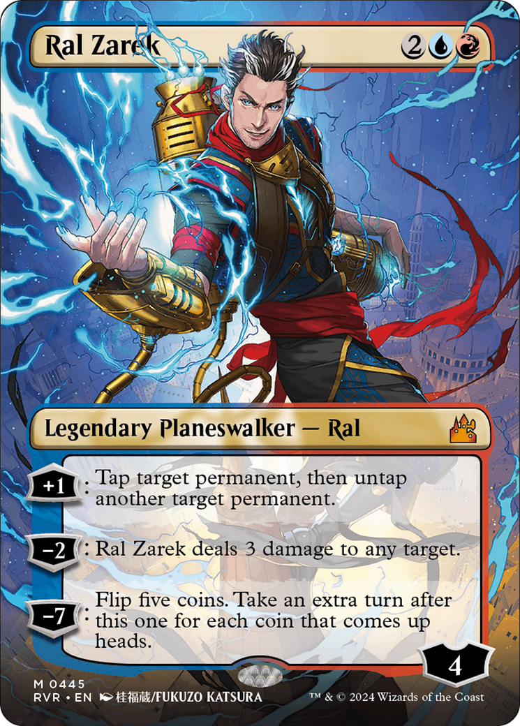 Ral Zarek (Anime Borderless) [Ravnica Remastered] | Card Merchant Takapuna