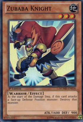 Zubaba Knight [NUMH-EN016] Super Rare | Card Merchant Takapuna