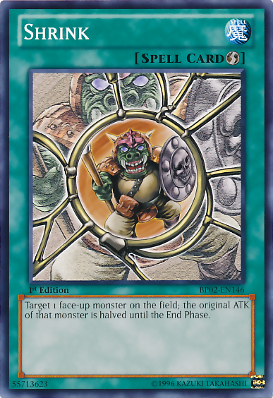 Shrink [BP02-EN146] Mosaic Rare | Card Merchant Takapuna