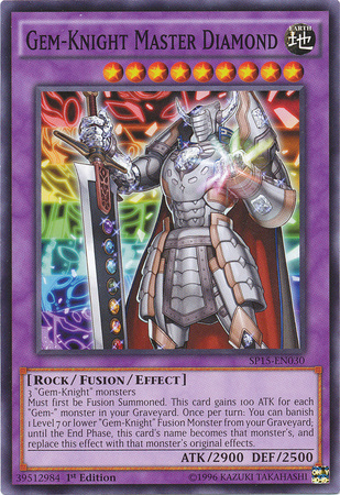 Gem-Knight Master Diamond [SP15-EN030] Common | Card Merchant Takapuna